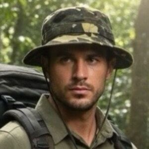 Unisex JHats Outdoor Camo Safari Style Fedora Bucket Hat